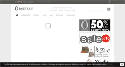 Desktop Screenshot of oboutique.it